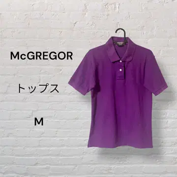 McGREGOR GOOD AMERICAN SPRIT 상의 M 보라색