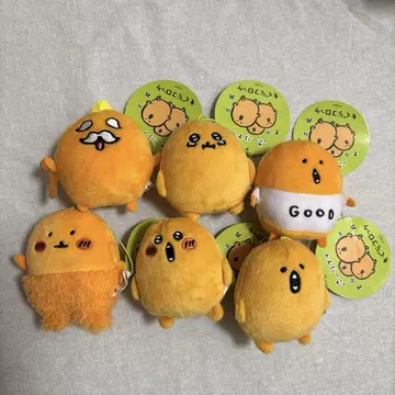 나가노의 곰 모구라 고로케 마스코트 6세트