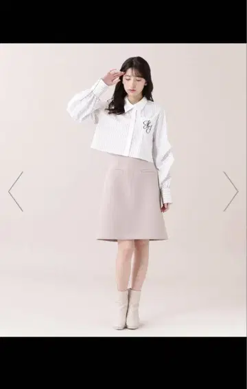 JILL by JILL STUART 본딩 스커트 M