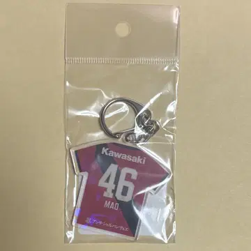 빗셀 고베 이오키 마오 콜라보 유니폼형 홀로그램 키링