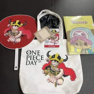ONEPIECEDAY'25 원피스 데이 입장 특전 토트백 부채