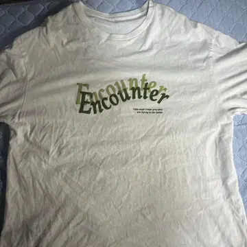 Encounter 그래픽 티셔츠 화이트