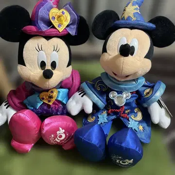 TOKYO Disney Sea 10주년 기념 미키 & 미니 봉제 인형