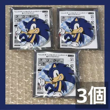 소닉 더 헤지혹 소닉 베이직 시리즈 캔뱃지 SONIC