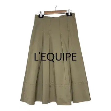 [ 새상품급 ] L'EQUIPE 레킵 여성용 플레어 스커트 롱