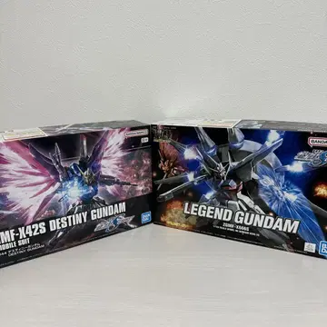 HG 1/144 DESTINY GUNDAM & LEGEND GUNDAM