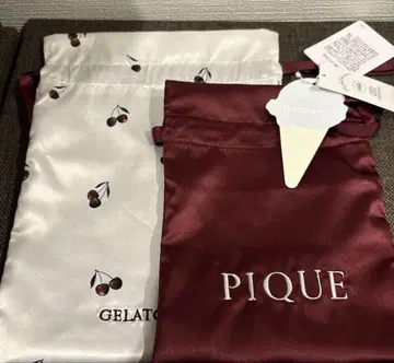 gelato pique 체리 패턴 복조리 세트