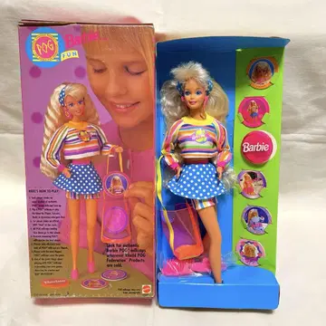 1994년 레어 90년대 Barbie 바비 Pog Fun Barbie