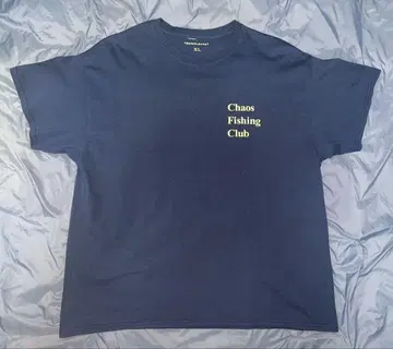 CHAOS FISHING CLUB 로고 티셔츠 XL