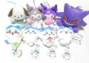 산리오 치이카와 하치와레 포켓몬 봉제 인형 마스코트 묶음 판매