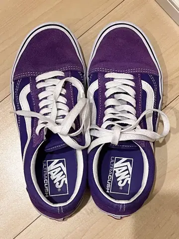 Vans 올드스쿨 퍼플 스니커즈 23.5cm
