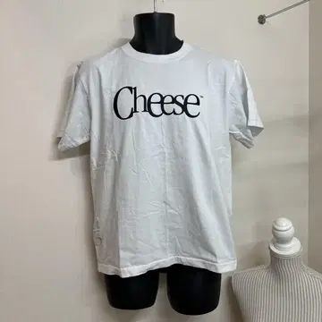 DoubleCheeseBurger 더블 치즈버거 로고 티셔츠 화이트