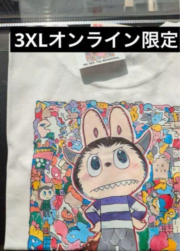 POP MART x UNIQLO UT 콜라보 티셔츠 3XL