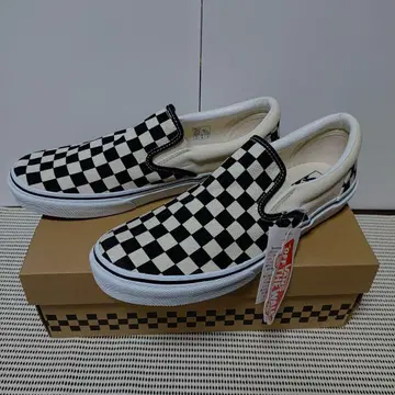 Vans V98CLA SLIP ON BLK/WHT CHECK
