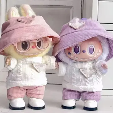 라부부 라부부 의상 옷 갈아입기 의류  코스튬 핑크 3세트
