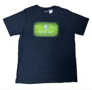 2000's 'xbox 360' Black Tee Size:L