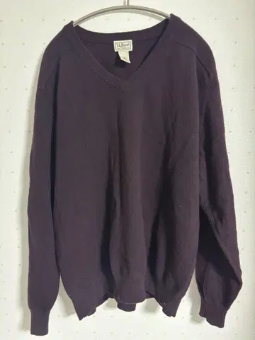 90년대 L.L.Bean 엘엘빈 니트 램스울 남성용 L 구제 의류