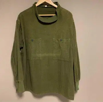 헝가리군 풀오버 모크넥 셔츠 military 슬리핑