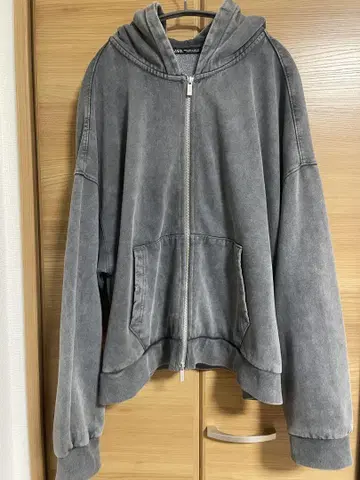 ZARA 더블 지퍼 후드티 24AW