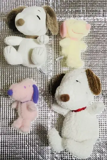 SNOOPY 봉제 인형 키링 귀여운 스누피 세트 선물