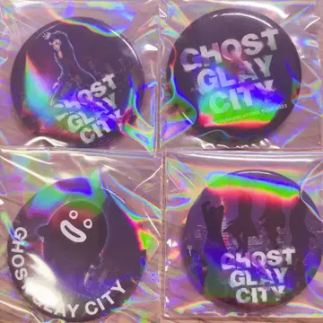 Ghost Glay City 캔뱃지 4개 세트