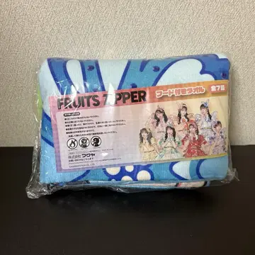 GIGO 한정 FRUITS ZIPPER 후드 타월 마나카 마나