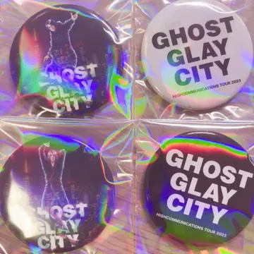 GHOST GLAY CITY 캔뱃지 4개 세트
