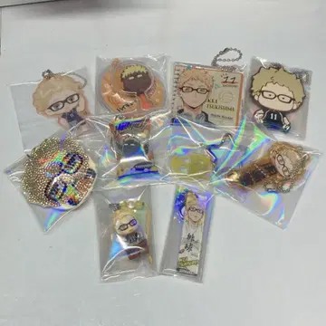츠키시마 케이 작고 귀여운 키링 묶음 판매 하이큐