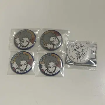 이토시 사에 캔뱃지 5개 세트