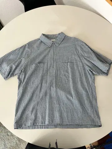 steven alan 반팔 셔츠 체크