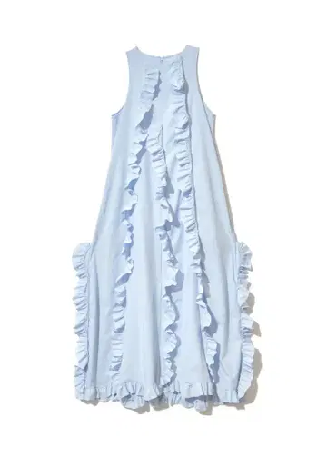 NOTRE emor ruffled wave frill dress