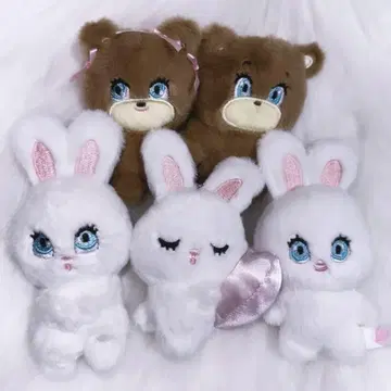 foxy illustrations 볼체인 미니 봉제 인형