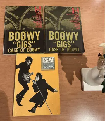 BOOWY 밴드 스코어 CASE1+2, 3+4, BEAT EMOTION