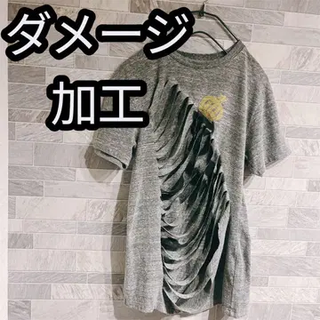 여성용 리메이크 구제 의류 데미지 가공 1