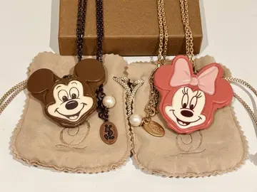 Q-pot 큐팟 Disney 디즈니 미키 미니 목걸이