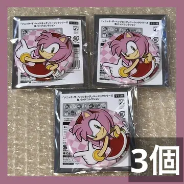 에이미 소닉 베이직 시리즈 캔뱃지 SONIC