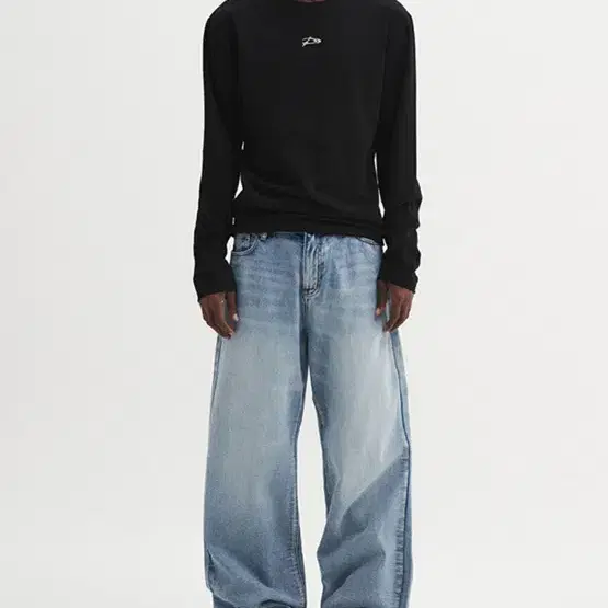 【DNSR】25ss signature wide denim pants DNSR】25ss signature wide denim pants Dnsr Signature Wide