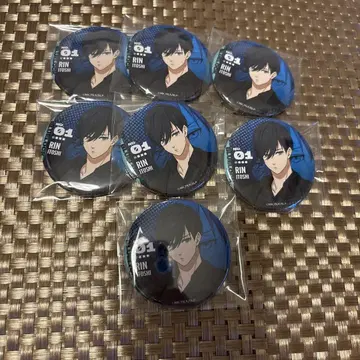 블루 록 TSUTAYA 블랙 수트 캔뱃지 이토시 린
