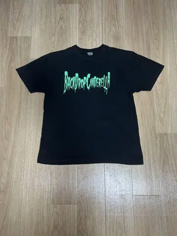 백드롭 신데렐라 Unza or Die 티셔츠 그린 XL 사이즈