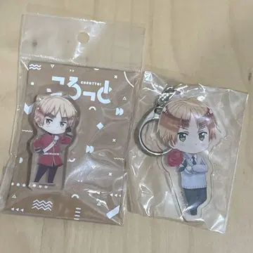 헤타리아 코롯토 아크릴 키링 영국 아서