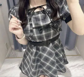 evelyn 더블 리본 올인원 셋업