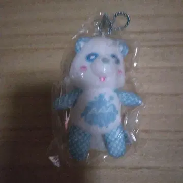파란 팬더 봉제 인형 스트랩 포함 회원 한정판 ver