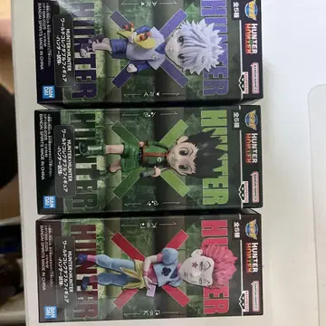 HUNTER x HUNTER 피규어 세트 곤 키루아 히소카