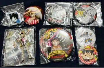 ONE PIECE 원피스 루피 캔뱃지 아크링 키링 8세트