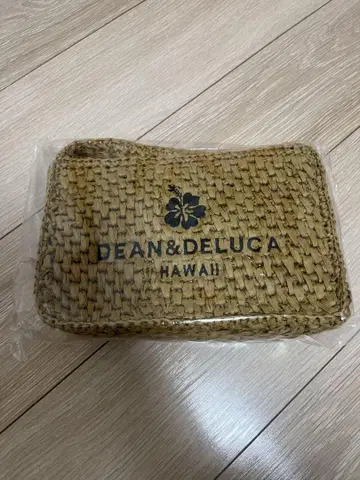 하와이 한정판 [DEAN&DELUCA] 딘앤델루카 Raffia Bag