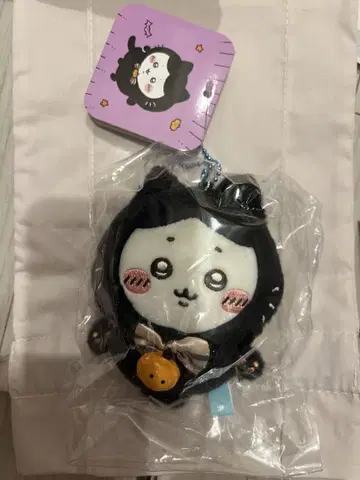 치이카와 할로윈 검은 고양이 마스코트 하치와레