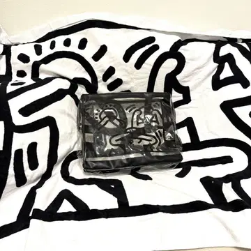 키스 해링 SLY 비치 타월 파우치