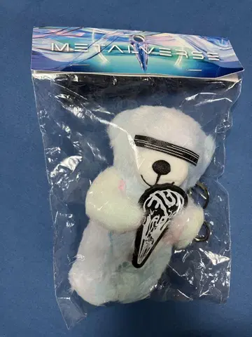 METALVERSE ELEMENTS BEAR PLUSH KEYRING