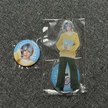 러브식 JUNON 복권 하야테 아크릴 스탠드 캔뱃지