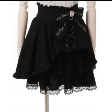 리즈리사 사이드 카슈쿨 메시지 스커트